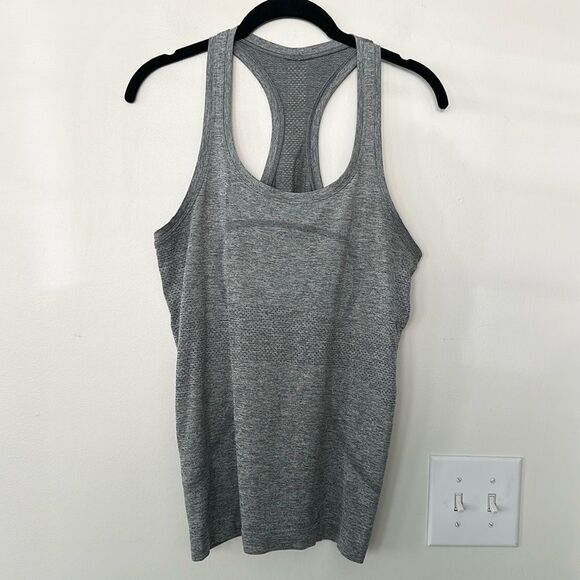 Lululemon Swiftly Gray Athletic Tank Top 8 - Picture 1 of 4